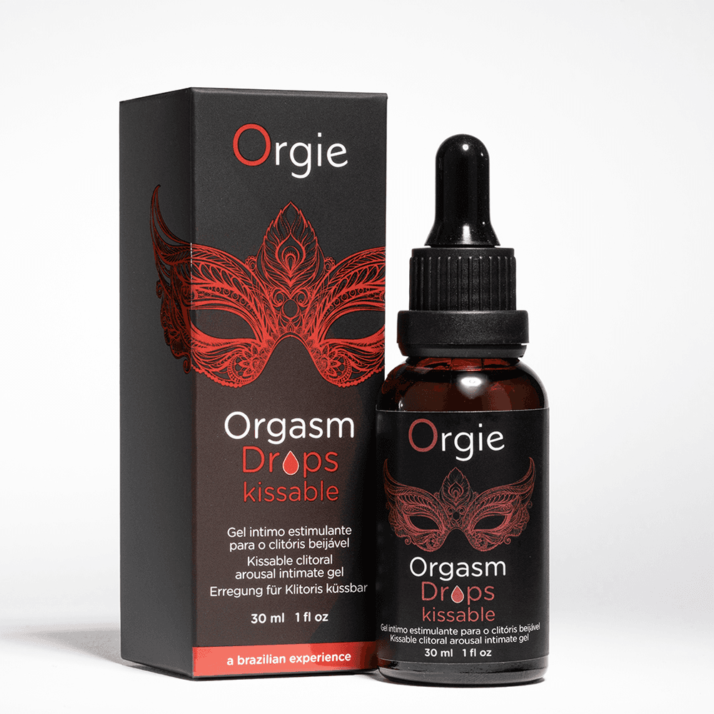 Orgasm Drops Kissable Възбуждащи капки за клитор, ябълка