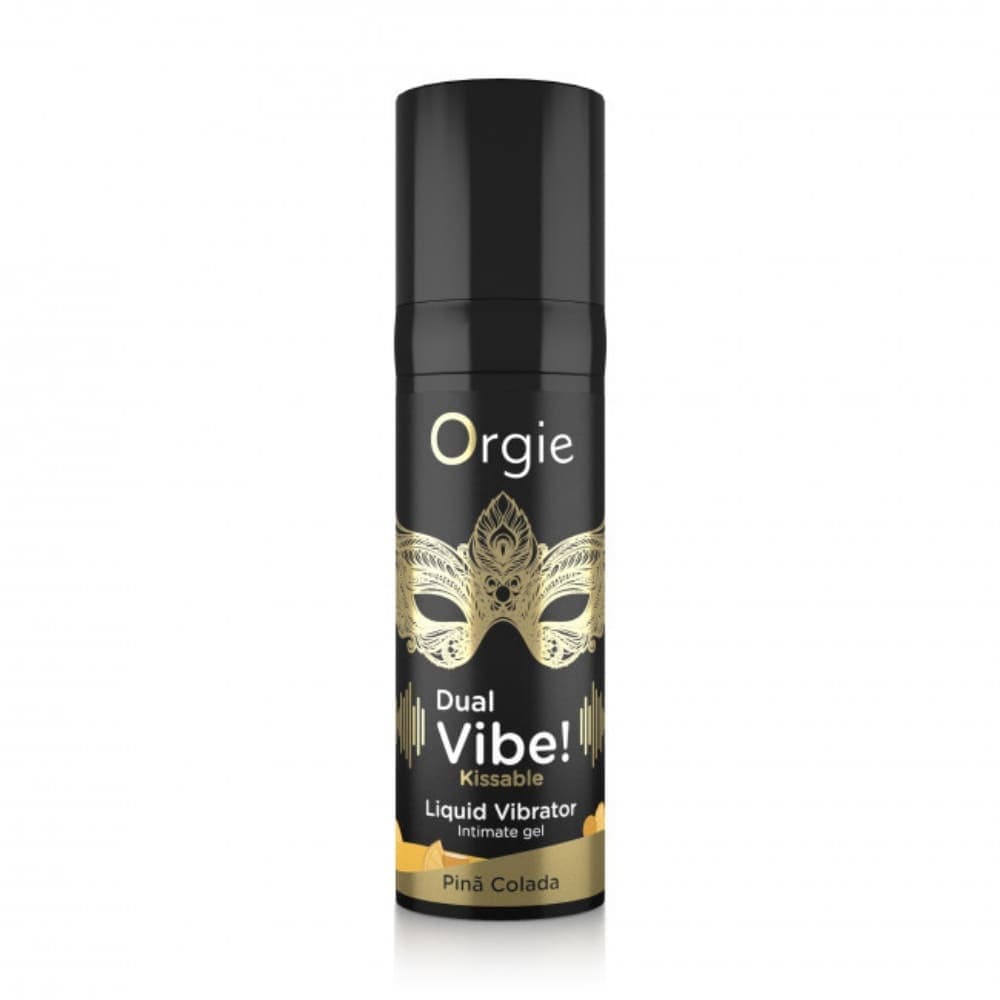 Dual Vibe Pina Colada Течен вибратор за двойки — алтернативна снимка