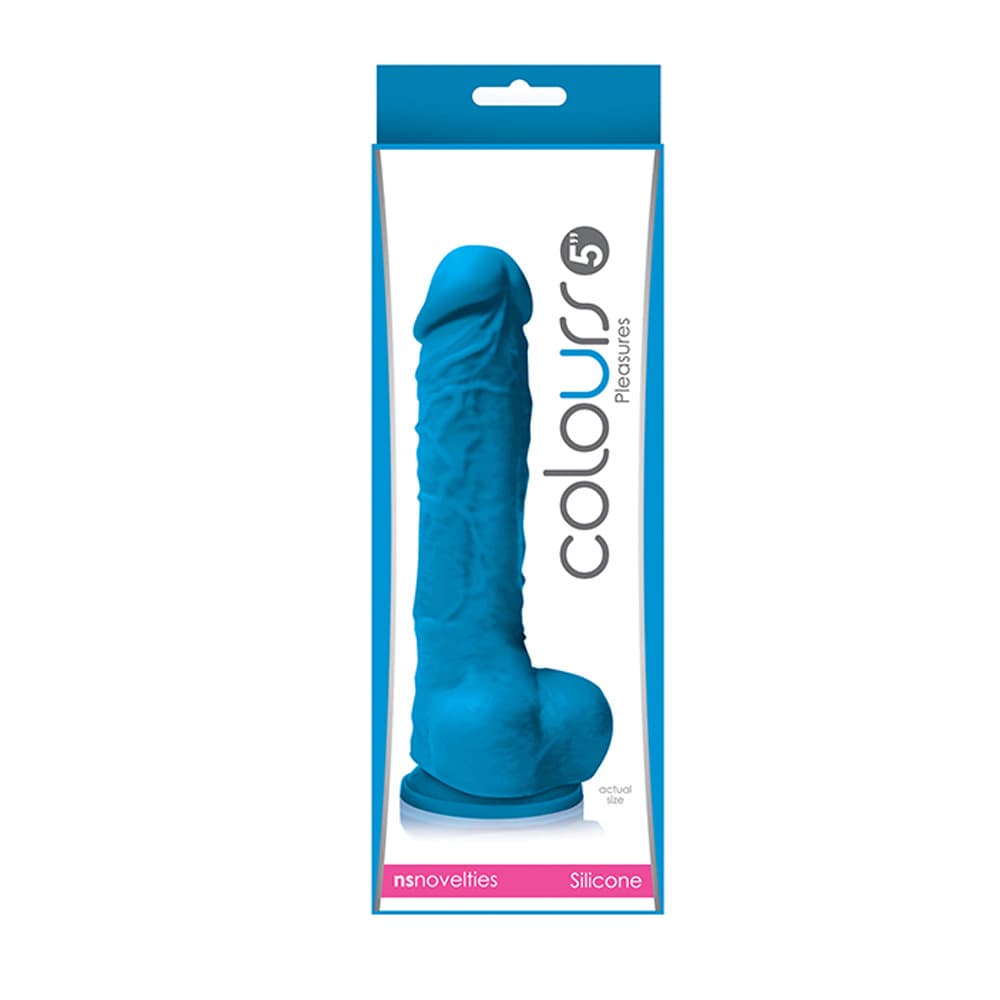 Colours Firm silicone Дилдо, синьо